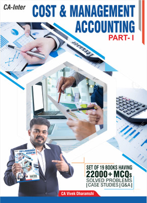 Connex CA Inter Cost & Management Accounting I 2026 Edition I Set Of 2 Books I 1,100+ Solved Questions I Largest Question Bank In India(Perfect Paperback, CA Vivek Dharamshi)