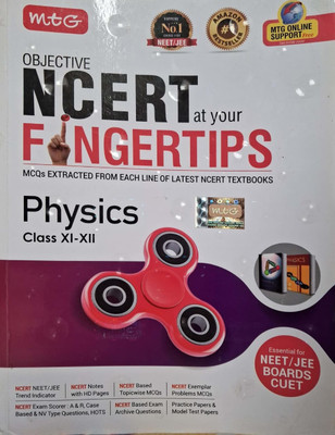 Objective NCERT At Your Fingertips – Physics | MTG | Class 11 & 12 | Competitive Exam Preparation (NEET/JEE)(Paperback, MTG Editorial Board)
