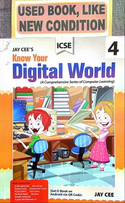 ICSE KNOW YOUR DIGITAL WORLD Class-4 (Old Book)(Paperback, Gurpreet Kaur, Nupur Gupta)