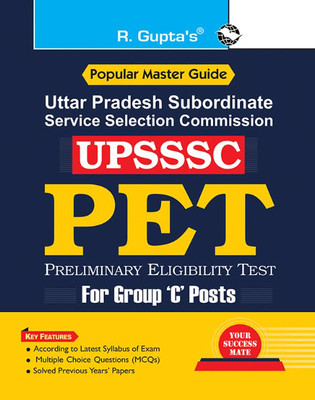UPSSSC (PET) Preliminary Eligibility Test Guide (For Group 'C' Posts)(Paperback, RPH Editorial Board)