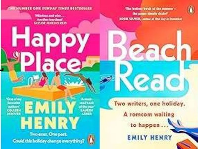 Happy Place + Beach Read (2 Books)(Paperback, Emily Henry)