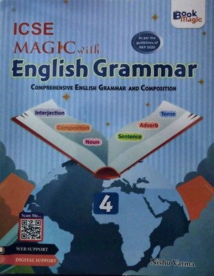 Bookmagic Icse Magic With English Grammar Class- 4(Paperback, T)