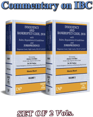 Insolvency And Bankruptcy Code, 2016 With Rules Regulations & Guidelines And Jurisprudence [set Of 2 Vols ] |edition 2025|(Hardcover, JUSTICE A.K SIKRI)
