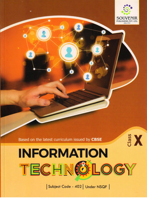 Souvenir INFORMATION TECHNOLOGY Subject Code - 402 Under NSQF CLASS - 10 (Based On The Latest Curriculum Issued By CBSE)(Paperback, Shashank Johri)