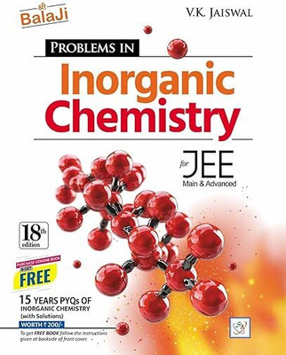 Problems In Inorganic Chemistry For JEE (Main & Advanced) – 18th Edition (2025) | Paperback(Paperback, V. K. Jaiswal)
