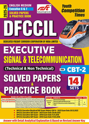 2025-26 DFCCIL CBT-2 Executive Signal & Telecommunication Solved Papers & Practice Book 240 495 E(Paperback, YCT EXPERT TEAM)