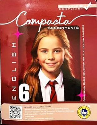 English Assignments Workbook, Grade 6, Compact Series, Red Cover(Hardcover, bajindra book company)