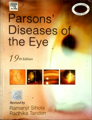 Parsons' Diseases Of The Eye (Old Used Book)(Paperback, Ramanjit Sihota, Radhika Tandon)