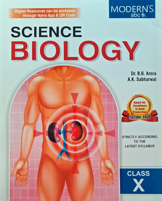 Modern ABC Of Science Biology For Class 10 (2025-26 Examination)(Paperback, Dr. B.B. Arora, A.K. Sabharwal)
