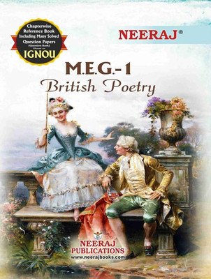 NEERAJ MEG-1 British Poetry - IGNOU-Chapter Wise Help Book Including Many Solved Sample Papers & Important Exam Notes Published By Neeraj Publications(English)(Paperback, NEERAJ PUBLICATIONS)
