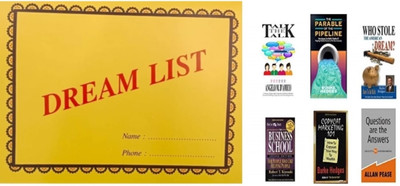 Six Bussiness Book English Combo With Dream List Yellow Page Qnet(Paperback, Rythm)