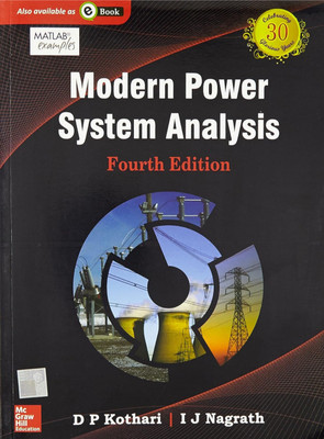 Modern Power System Analysis(Paperback, D P Kothari, I J Nagrath)
