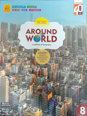 Icse Around World Class 8(Pepper back, R.k.jain)