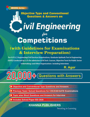 Civil Engineering For All Types Of Examinations & Interviews(Perfect Paperback, R.Agor)
