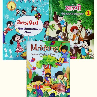 NCERT Books Set For Class 1 ( Joyful Mathematics, Mridang & Sarangi)(Paperback, NCERT)