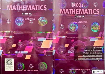 Mcqs In Mathematics Class 9th R.d Sharma(Paperback, JMD books)
