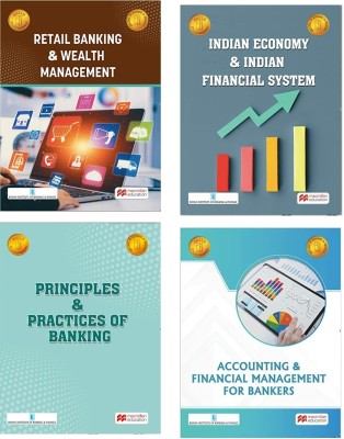 JAIIB COMBO - Principles & Practices Of Banking + Accounting & Financial Management For Bankers + Retail Banking + Indian Economy & Indian Financial System - SET OF 4 BOOKS(Paperback, IIBF)