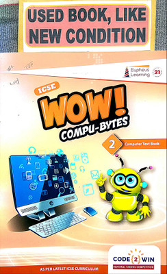 ICSE WOW COMPU-BYTES Class-2 (Old Book)(Paperback, Editorial)