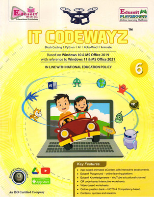 Edusoft, IT CODEWAYZ - 6(Paperback, GAGAN AGARWAL)
