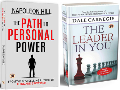 The Path To Personal Power + The Leader In You | Strengthen Your Leadership Qualities And Be A Powerful And Responsible Leader | Personal Development & Self-Improvement | Influence & Persuasion | Positive Mindset & Attitude (Set Of 2 Books In English)(Paperback, Napoleon Hill, Dale Carnegie)