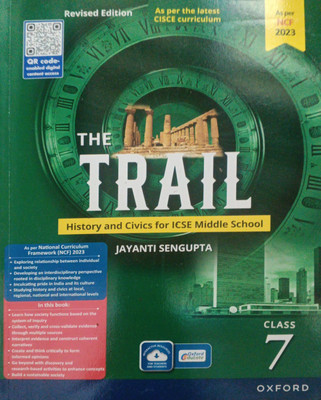 The Trail ICSE Class 7(Pepper back, Jayanti sengupta)