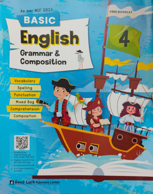 Basic English Grammar And Composition Class 4(Paperback, Nina Soni)