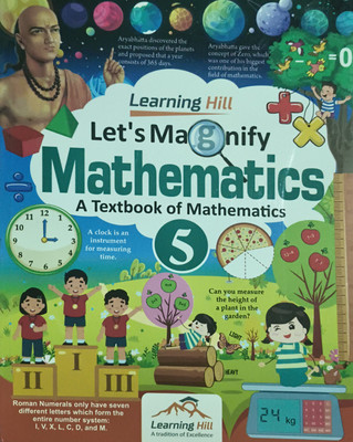 Learning Hill Let's Magnify Mathematics A Textbook Of Mathematics Class 5(Paperback, Asha Ashok)