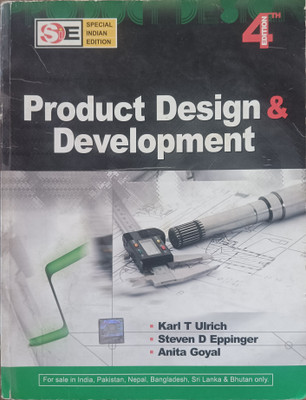 ( USED - SECOND HAND ) Product Design & Development(Paperback, Karl T Ulrich, Steven D Eppinger, Anita Goyal)