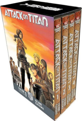 Attack On Titan Season 1 Part 1 Manga Bo (Attack On Titan Manga Box Sets)(Paperback, Hajime Isayama)