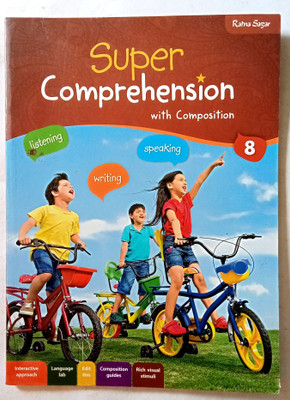 Super Comprehension With Composition Class-8(Old Like New Book)(Paperback, Rashmi Rekha Arya)