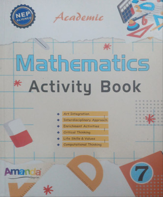 Academic Mathematics Activity Book 7(Pepper back, Dr n k jain)