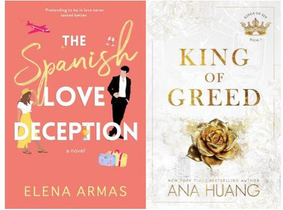The Spanish Love Deception + KING OF GREED (English, Paperback, Armas Elena + Ana Huang)(Paperback, Armas Elena, Ana Huang) The Spanish Love Deception + KING OF GREED (English, Paperback, Armas Elena + Ana Huang)(Paperback, Armas Elena, Ana Huang)