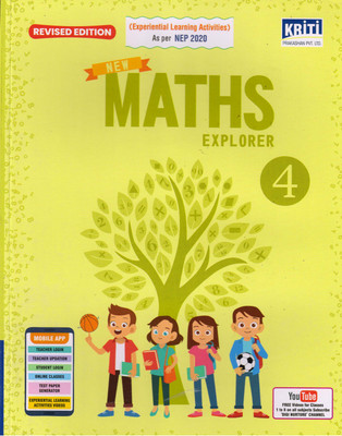 New Maths Explorer - 4(Paperback, Akhil Gupta, Animesh Dey)