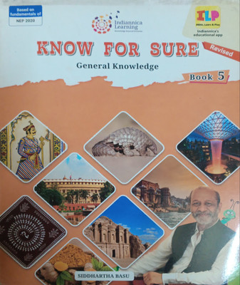Know For Sure General Knowledge Book 5(Pepper back, Siddhartha basu)