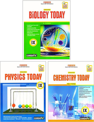 Cordova Biology Today + Physics Today + Chemistry Today For Class-9 [ Pack Of 3 ](Paperback, S.Joveriya, N.Yasmin, MD. Tariq)