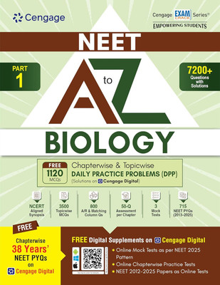 NEET A To Z Biology: Part 1(Paperback, CENGAGE)