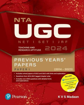 Nta Ugc Net Previous Years Solved Papers(Paperback, K. V. S. Madaan)