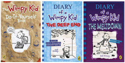 Wimpy Kid Do It Yourself, Deep End And Meltdown(Paperback, Jeff Kinney)