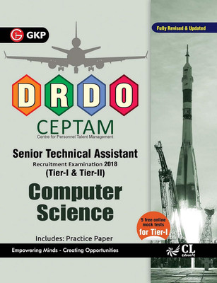 DRDO CEPTAM Senior Technical Assistant Tier I & II - Computer Science By GKP(Paperback, GKP)