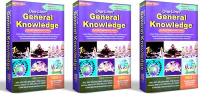 Combo 3 Book Of New Age One Liner General Knowledge For All Competitive Exams 16000 Question, Answer & Facts(Paperback, Asuthosh Mishra)