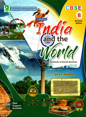 Candid, India And The World(A Textbook Of Social Science) Cbse Class - 8(Paperback, K.S. RANDHAWA)