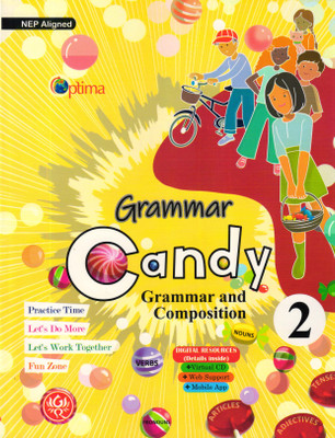 Optima, GRAMMAR CANDY Grammar And Composition - 2(Paperback, A. Banerjee, Seema Gupta)