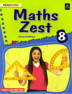 HEADWORD, Maths Zest - 8(Paperback, Sunanda Rudola, Meenakshi Verma)