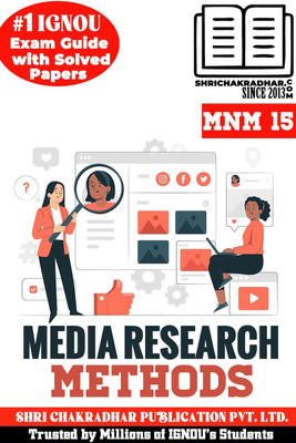 IGNOU MNM 15 Solved Guess Papers From IGNOU Study Material/Help Book/Guidebook Titled Media Research Methods For Exam Preparations (Latest Syllabus) IGNOU PGDIDM Mnm15(Paperback, BHAVYA KUMAR SAHNI)