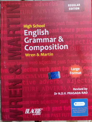 High School English Grammar & Compition Wren&Martin(Paperback, Wren & martin)