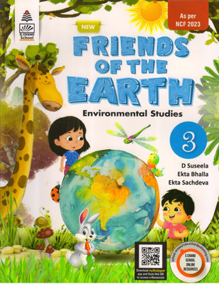 New Friends Of The Earth
environmental Studies - 3(Paperback, D SUSEELA Ekta Bhalla)