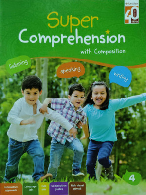 Super Comprehension With Composition Class 4(Pepper back, Charu Rekha)