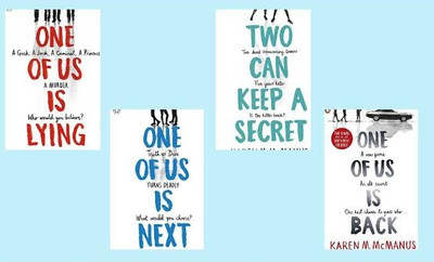One Of Us Is Lying + One Of Us Is Next + Two Can Keep A Secret + One Of Us Is Back (Set Of 4 Books)(Paperback, Karen M. McManus)
