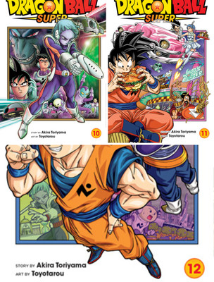 Dragon Ball Super, Vol. 10,11,12(Paperback, kira Toriyama)