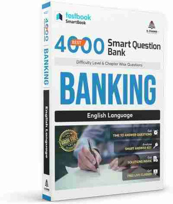 S.CHAND 4000 Best Smart Question Bank BANKING English Language(Paperback, Ashutosh Kumar)